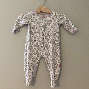 $19 ADD ON Magnetic Me floral footie bamboo Kyte Baby Little Sleepies Ergo Baby
